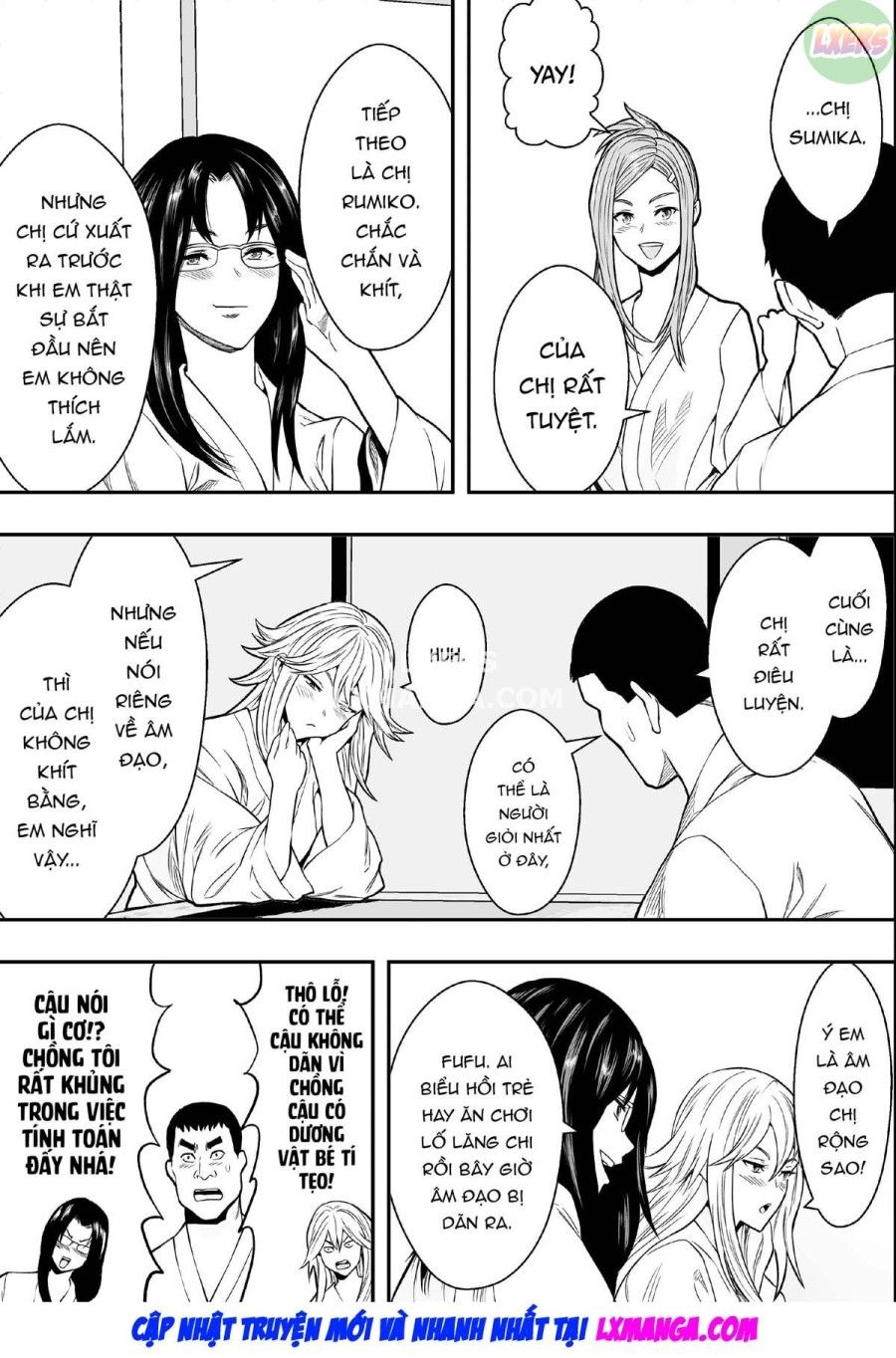 Chuyến Du Lịch Suối Nước Nóng Và Những Người Phụ Nữ Có Chồng Vô Song Oneshot page 45 - Giả Dược