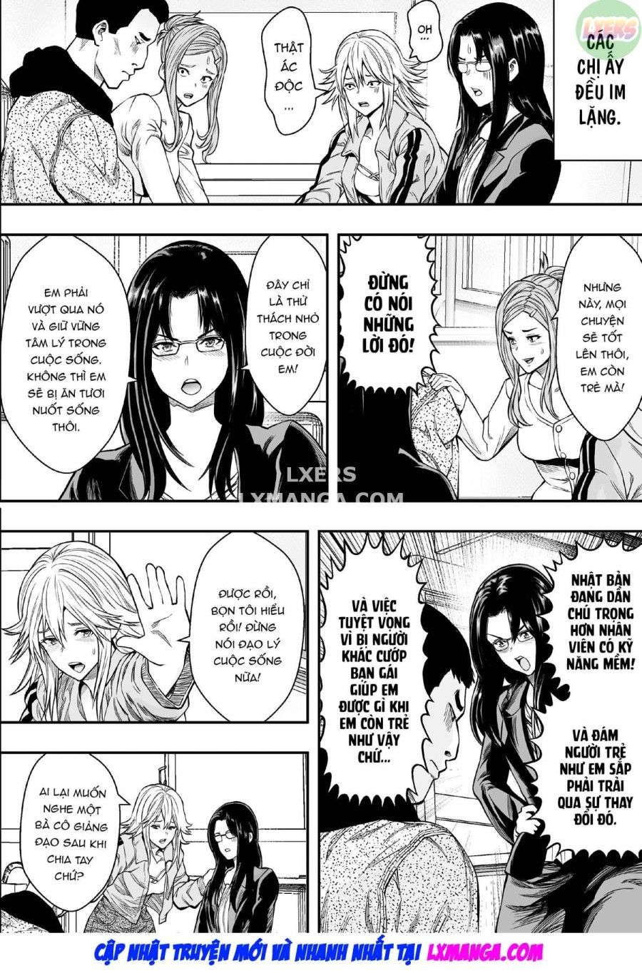 Chuyến Du Lịch Suối Nước Nóng Và Những Người Phụ Nữ Có Chồng Vô Song Oneshot page 10 - Giả Dược