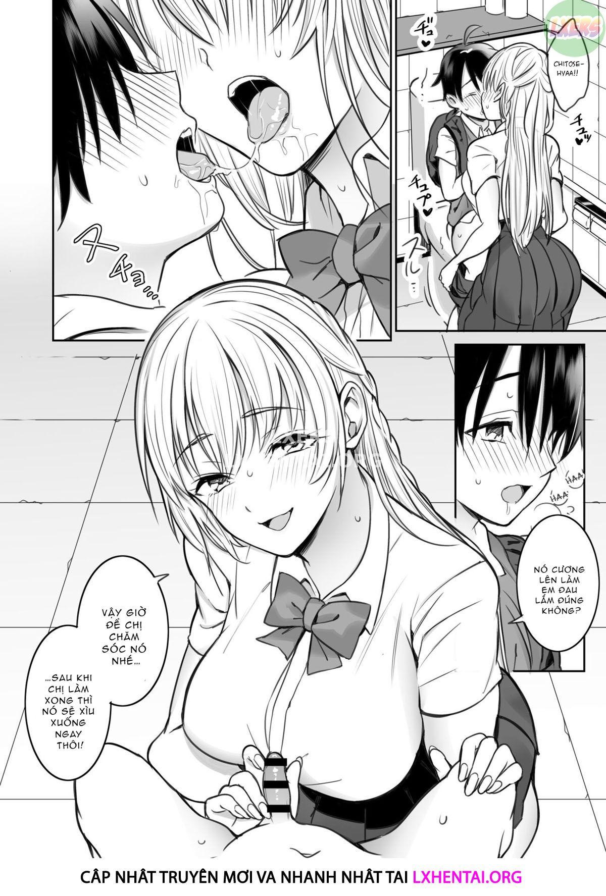 Chuyện Hư Hỏng Với Chị Gái Gặp Ở Thư Viện Oneshot page 14 - Giả Dược