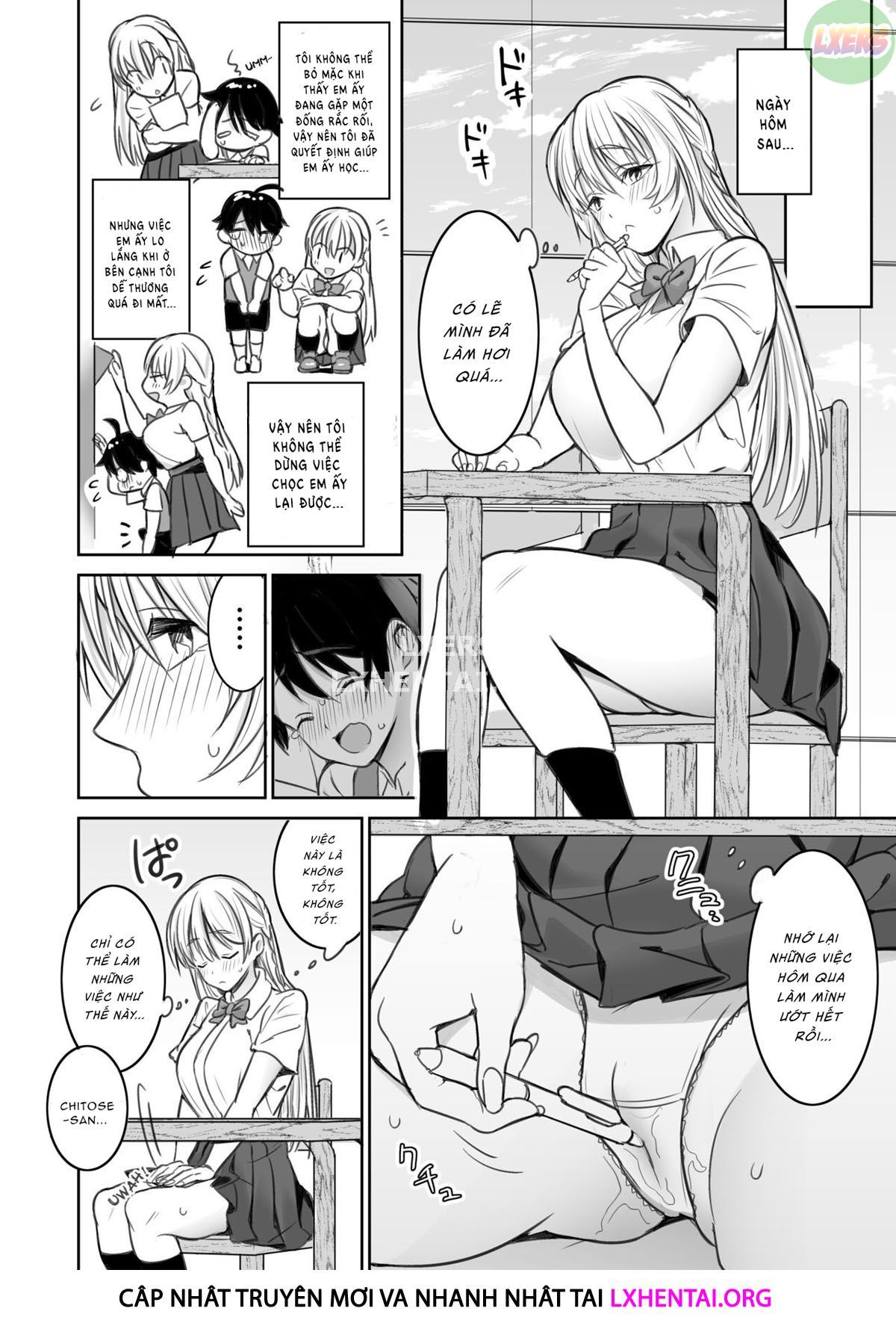 Chuyện Hư Hỏng Với Chị Gái Gặp Ở Thư Viện Oneshot page 10 - Giả Dược