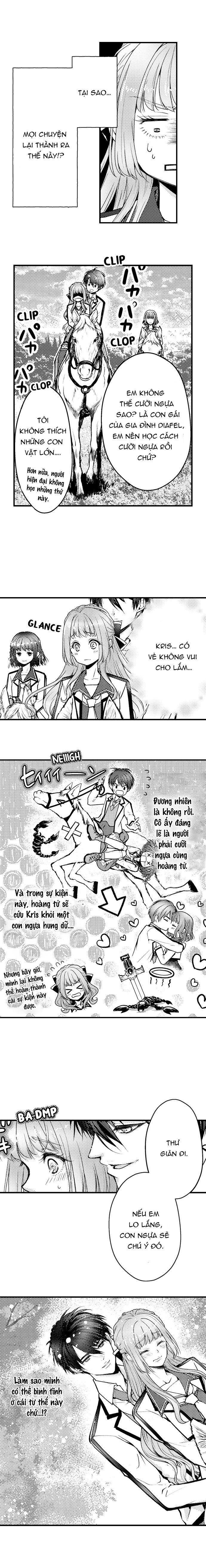 đọc truyện Chuyển Sinh Thành Nhân Vật Phản Diện Trong Otome Game Chương 4.3 ảnh 3 tại Truyện Dạ Ký
