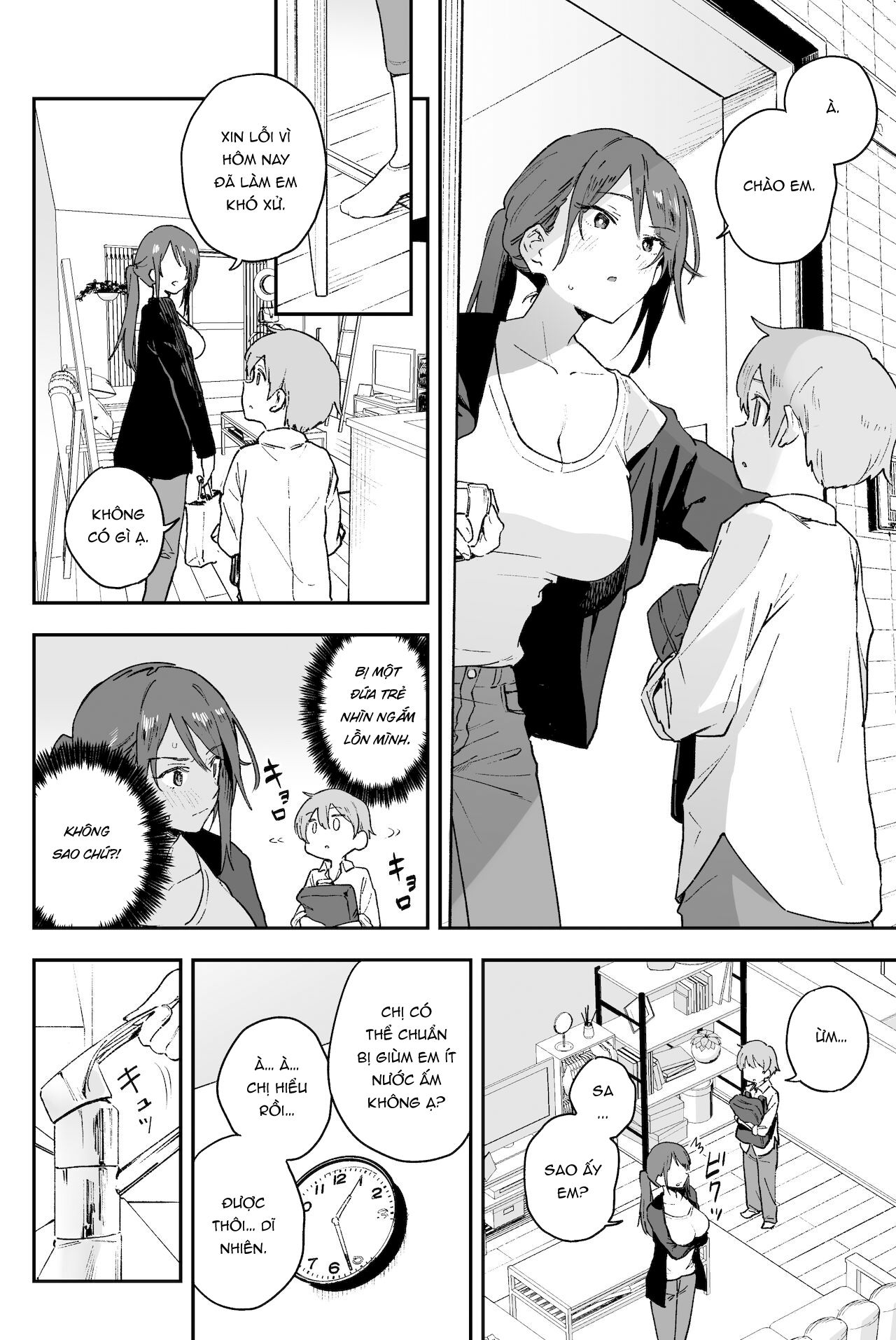 đọc truyện Chuyện Thầm Kín Onee-san Không Thể Nói Cho Bất Kì Ai Oneshot ảnh 8 tại Thiên Thai Truyện