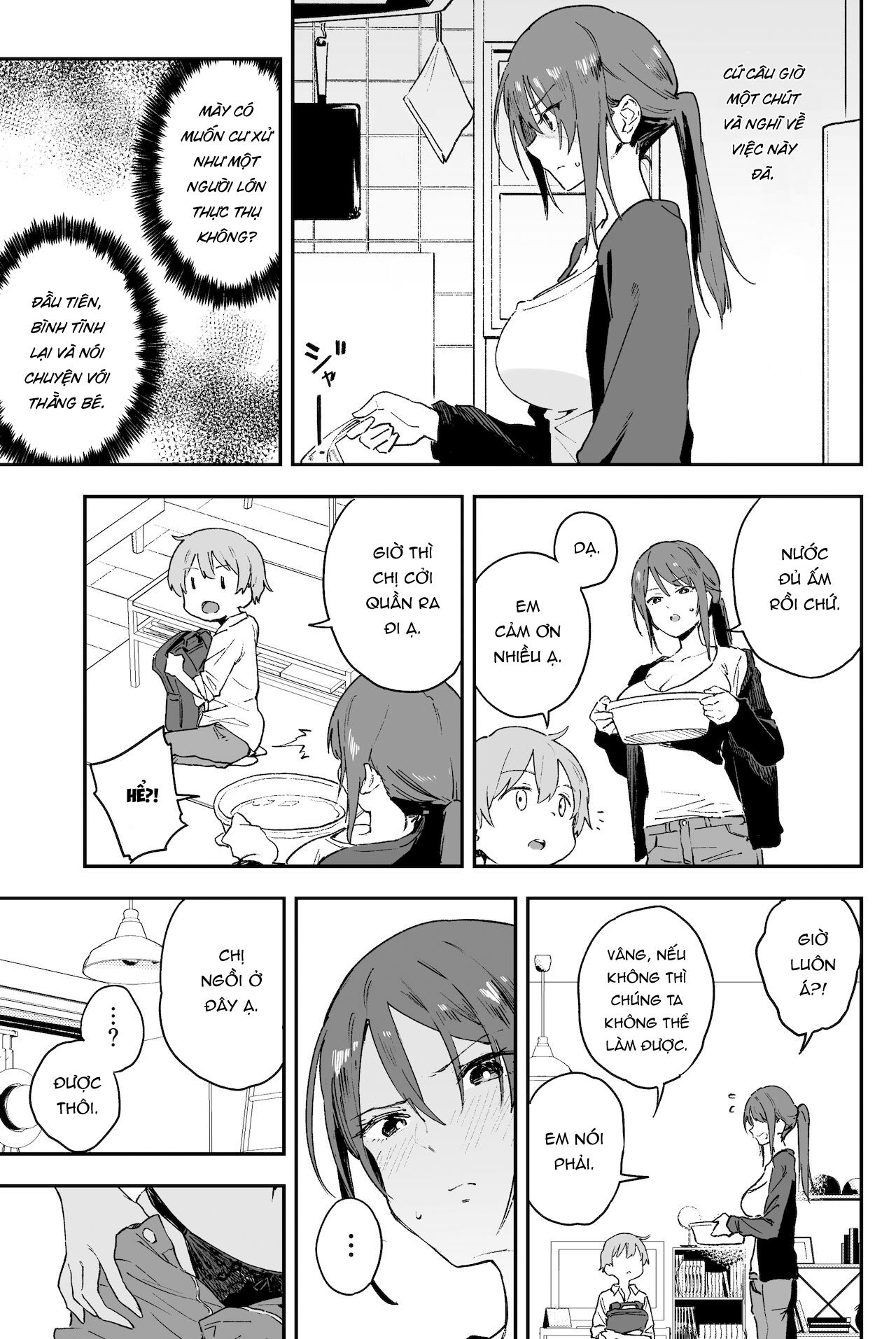 đọc truyện Chuyện Thầm Kín Onee-san Không Thể Nói Cho Bất Kì Ai Oneshot ảnh 9 tại Thiên Thai Truyện
