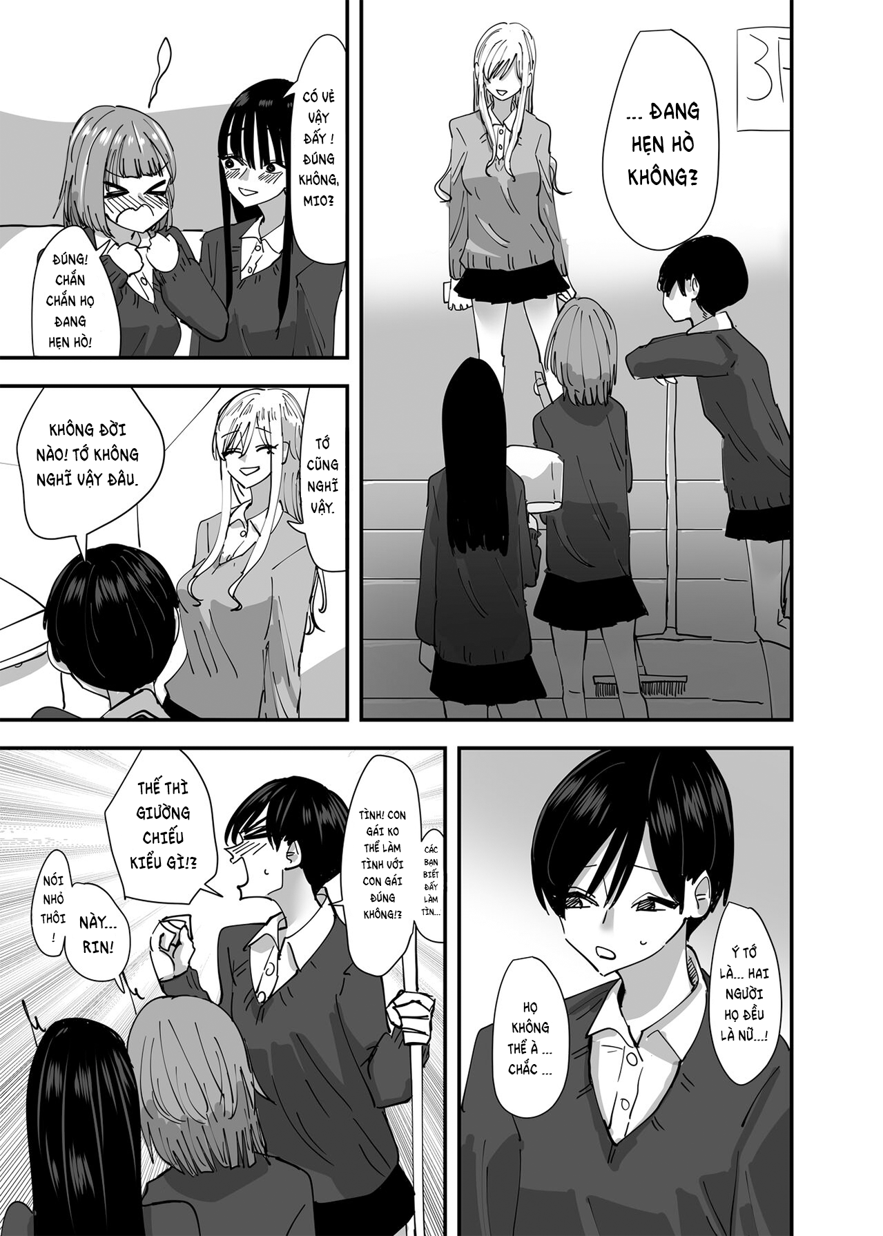 đọc truyện Chuyện Tình Của Những Cô Nàng Táo Bạo Chương 1 ảnh 7 tại Thiên Thai Truyện