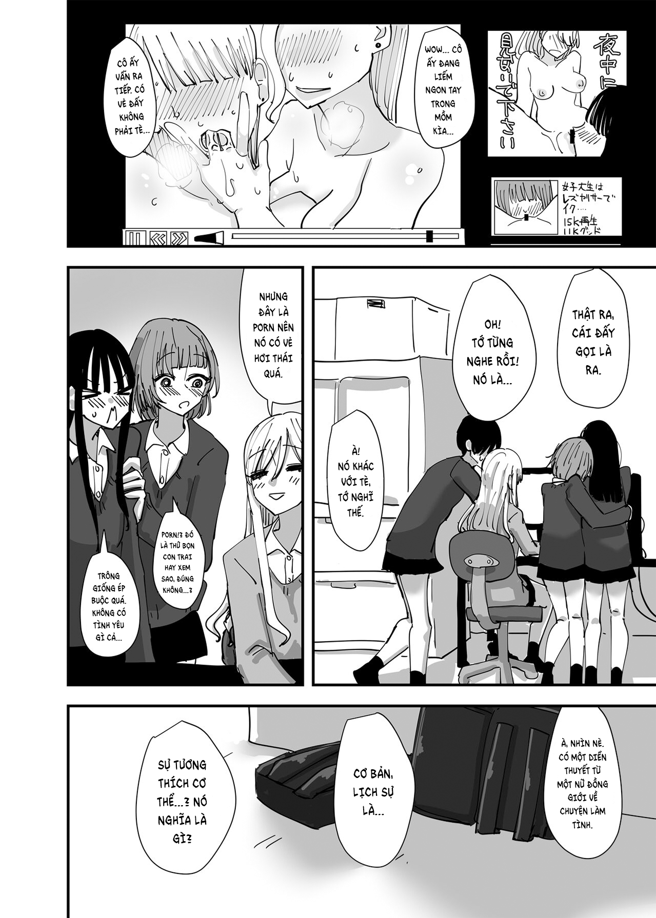 đọc truyện Chuyện Tình Của Những Cô Nàng Táo Bạo Chương 1 ảnh 10 tại Thiên Thai Truyện