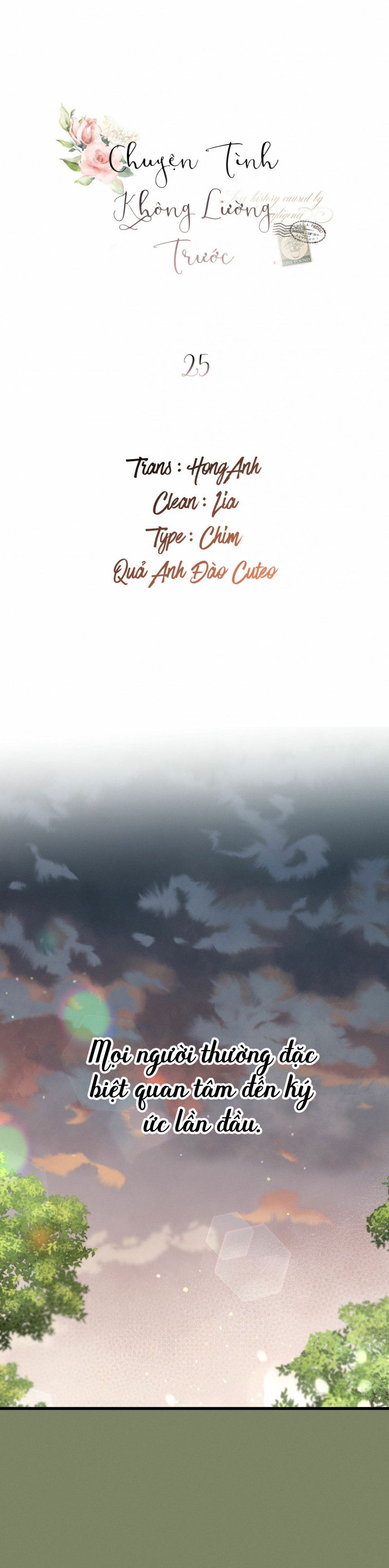 đọc truyện Chuyện Tình Không Lường Trước Chương 25 ảnh 8 tại Thiên Thai Truyện