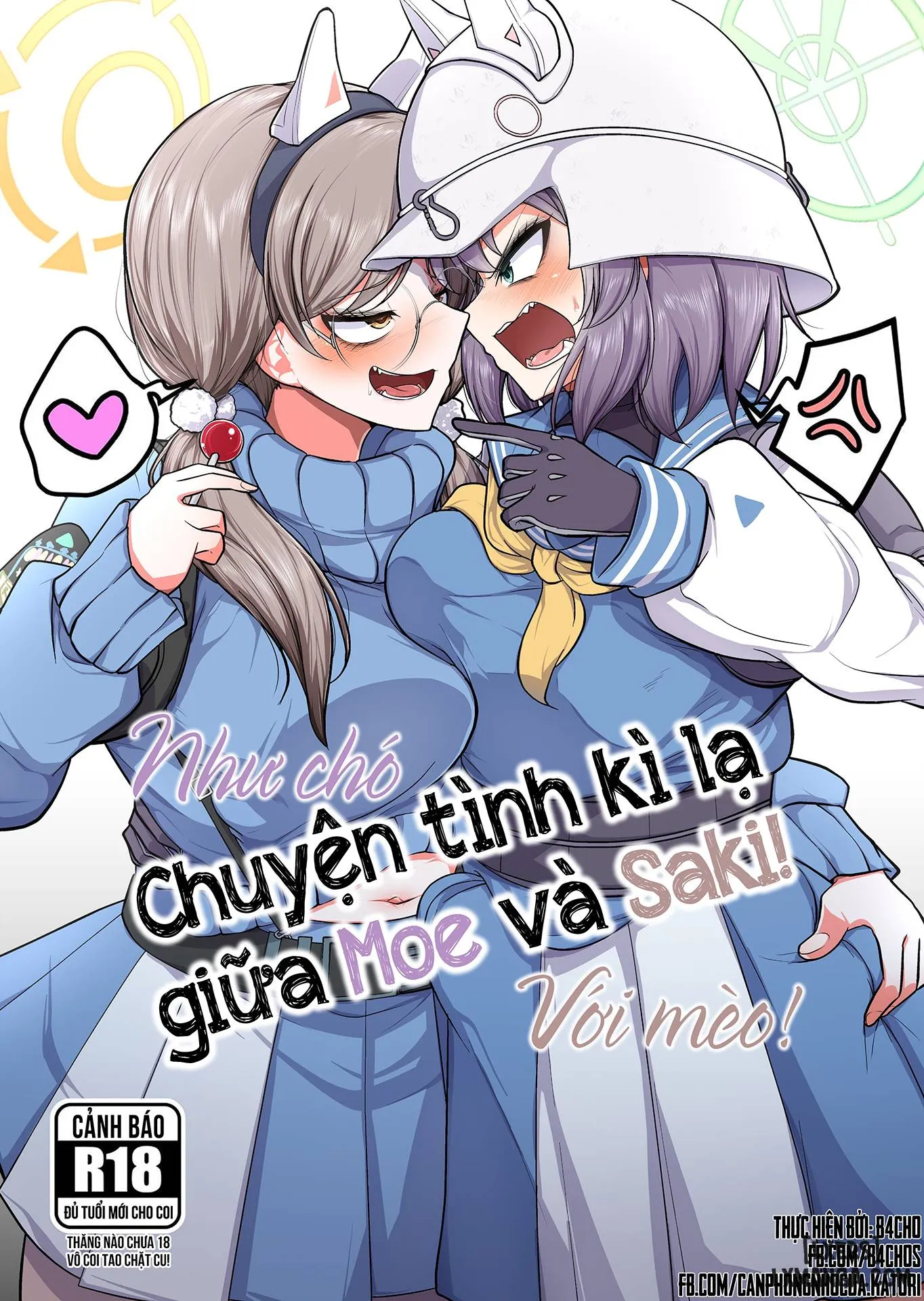 Chuyện Tình Kì Lạ Giữa Moe Và Saki! (như Chó Với Mèo!)