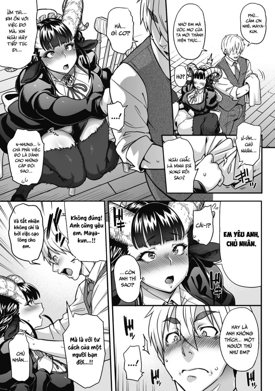 Chuyện Tình Lãng Mạn Của Cô Hầu Gái Lắm Lông Oneshot page 19 - Giả Dược