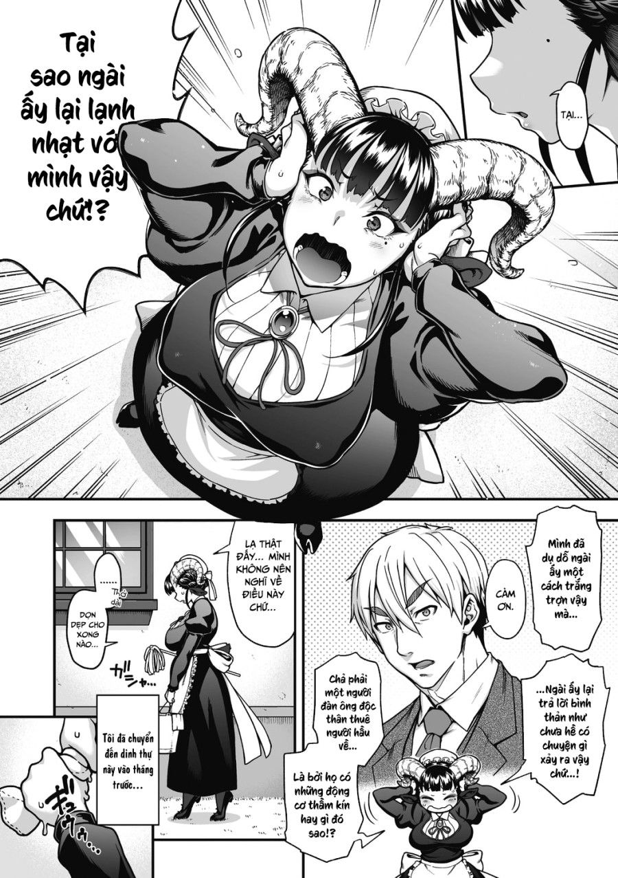 Chuyện Tình Lãng Mạn Của Cô Hầu Gái Lắm Lông Oneshot page 4 - Giả Dược