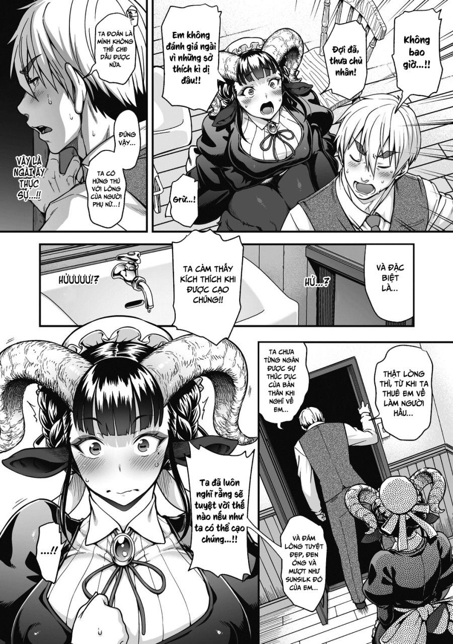 Chuyện Tình Lãng Mạn Của Cô Hầu Gái Lắm Lông Oneshot page 10 - Giả Dược
