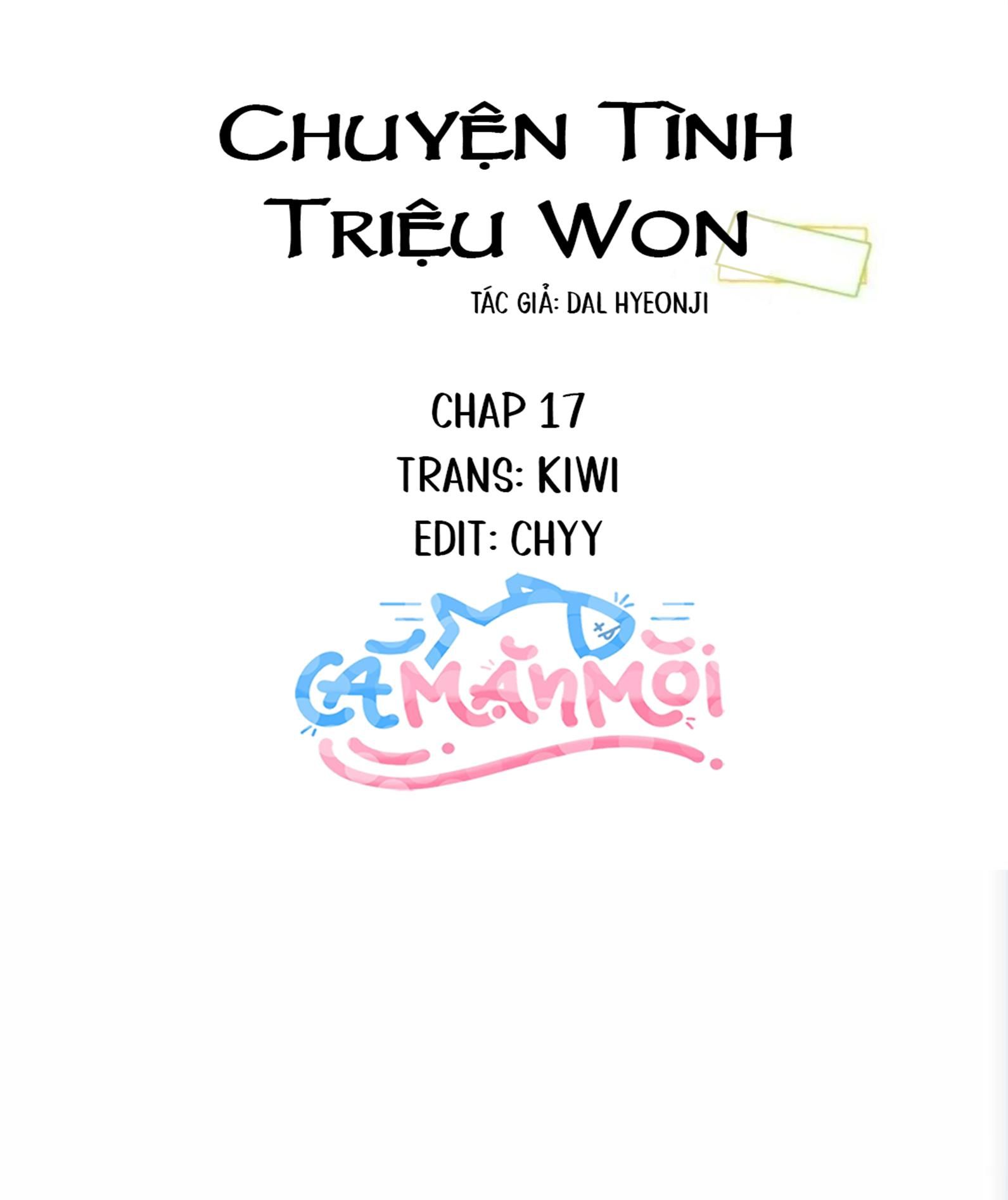 đọc truyện Chuyện Tình Triệu Won Chương 17 ảnh 2 tại Truyện Dạ Ký