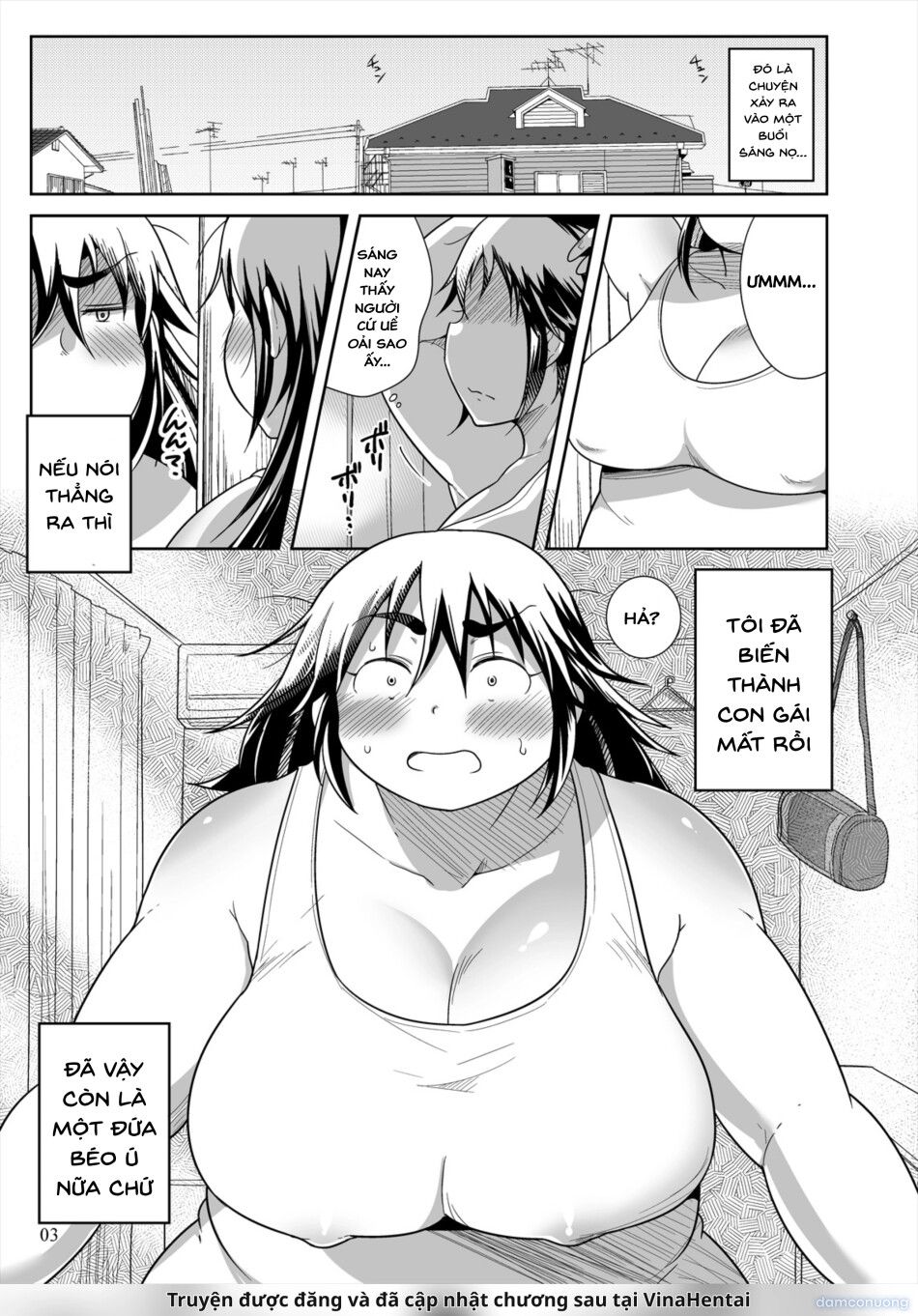 đọc truyện Chuyện Tôi Biến Thành Con Gái Mũm Mĩm Và Mọi Người Xung Quanh Đều Trở Thành Người Cuồng Người Béo Chương 1 ảnh 4 tại Thiên Thai Truyện