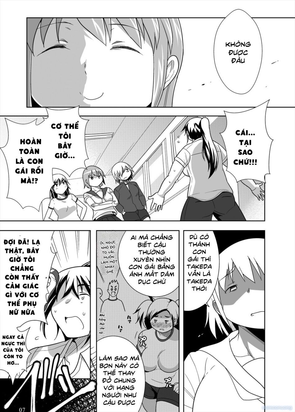 đọc truyện Chuyện Tôi Biến Thành Con Gái Mũm Mĩm Và Mọi Người Xung Quanh Đều Trở Thành Người Cuồng Người Béo Chương 1 ảnh 8 tại Thiên Thai Truyện