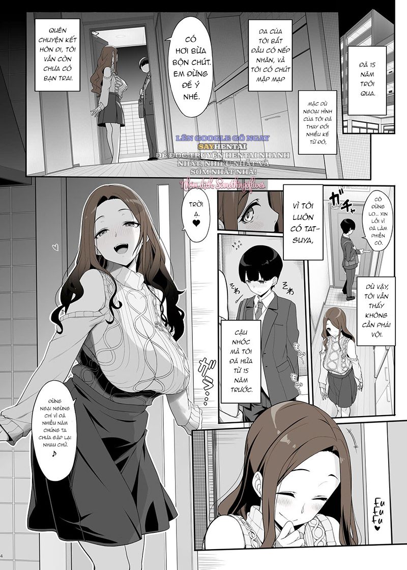 đọc truyện Chuyện Tôi Gặp Lại Cô Chị Gái Chung Tình, Rồi Bị Nàng Cầu Hôn Một Cách Dâm Đãng Và Bị Đắm Chìm Trong Tình Dục Chương 1 ảnh 4 tại Thiên Thai Truyện