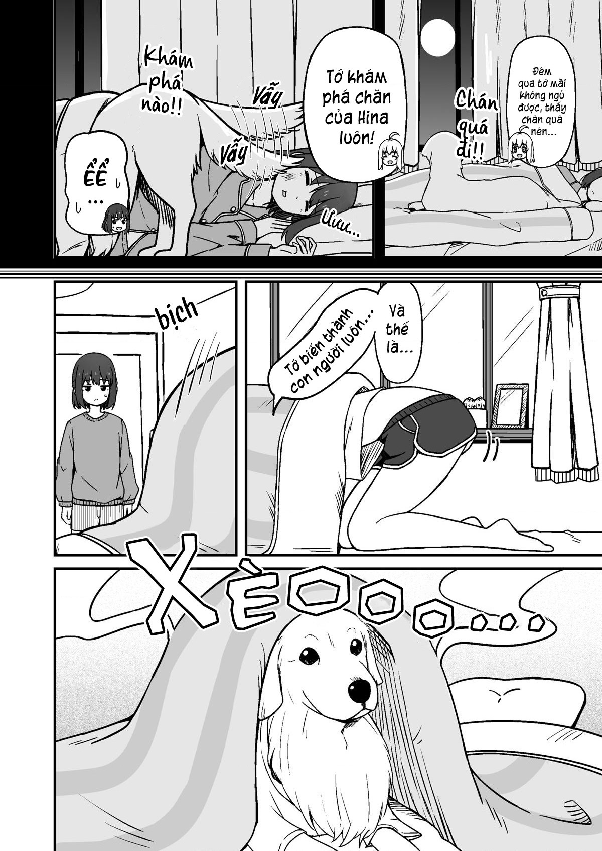 đọc truyện Chuyện Về Cô Cún Cưng Hóa Thành Người Chương 2 ảnh 4 tại Thiên Thai Truyện