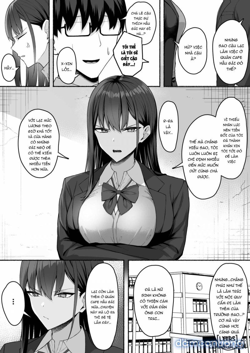 đọc truyện Class No Gal O Iinari Ero Maid Ni Suru Hanashi Chương 1 ảnh 13 tại Giả Dược