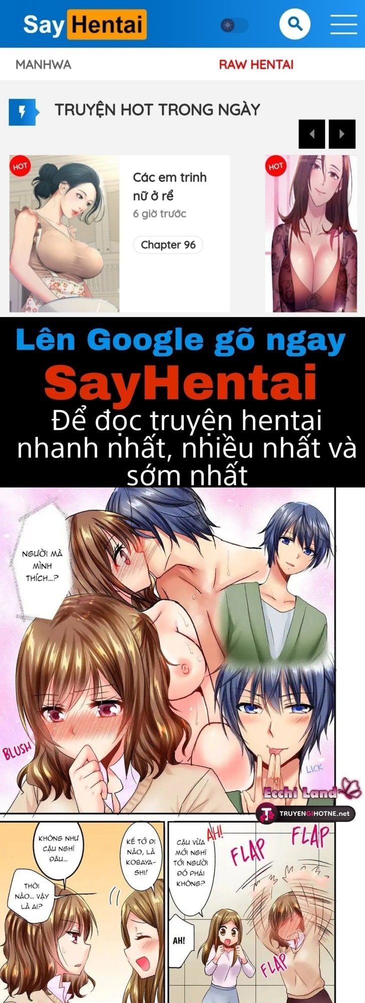 đọc truyện Cô Ấy Lẻn Vào Phòng Tôi ~ Bị Trêu Chọc Bởi Người Bạn Thơ Ấu Suốt Đêm Dài Chương 22.2 ảnh 1 tại Giả Dược