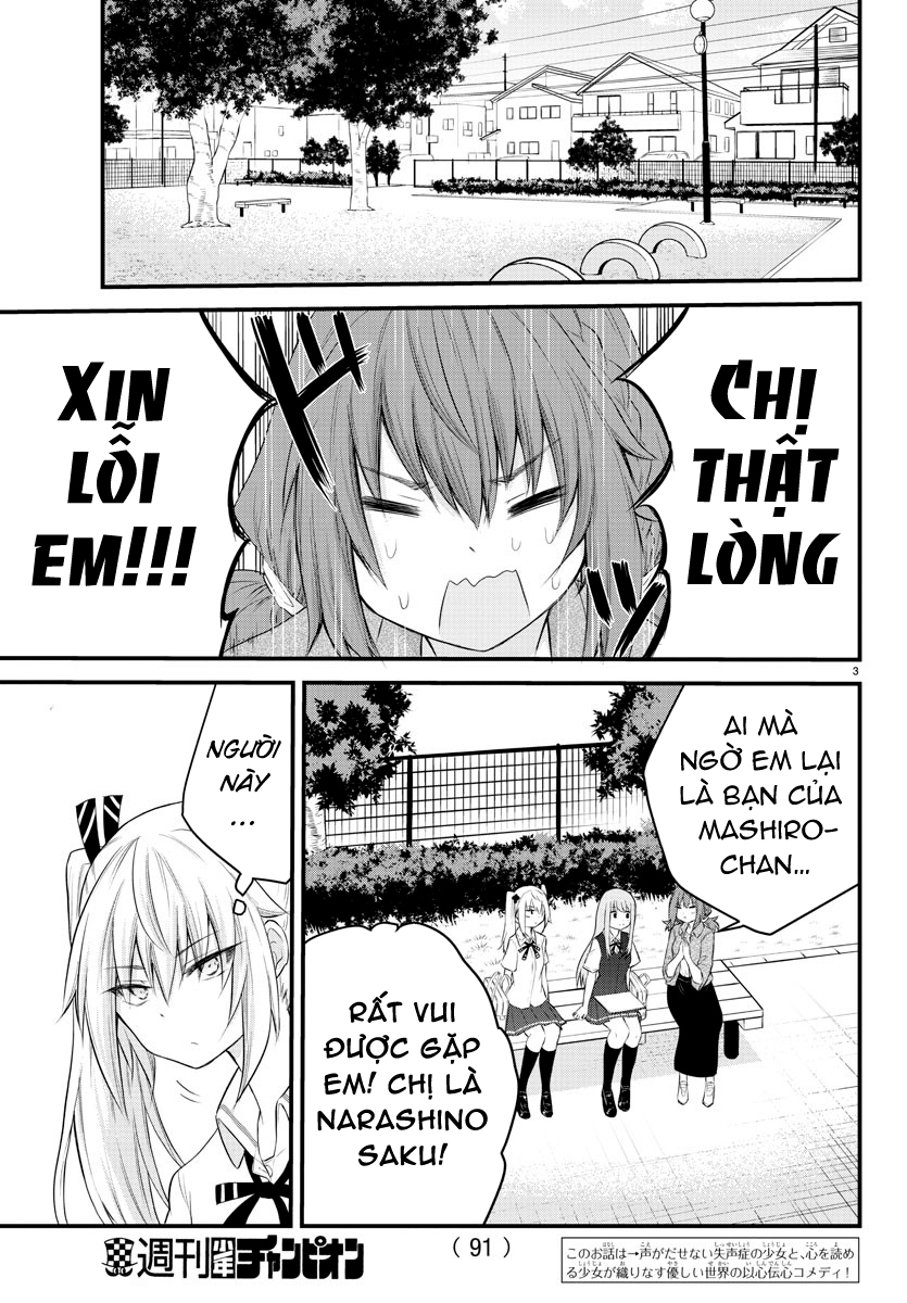 đọc truyện Cô Bạn Bị Mất Đi Giọng Nói Luôn Nghĩ Rằng "cậu Ấy Dịu Dàng Thật Đấy" Chương 10 ảnh 4 tại Thiên Thai Truyện