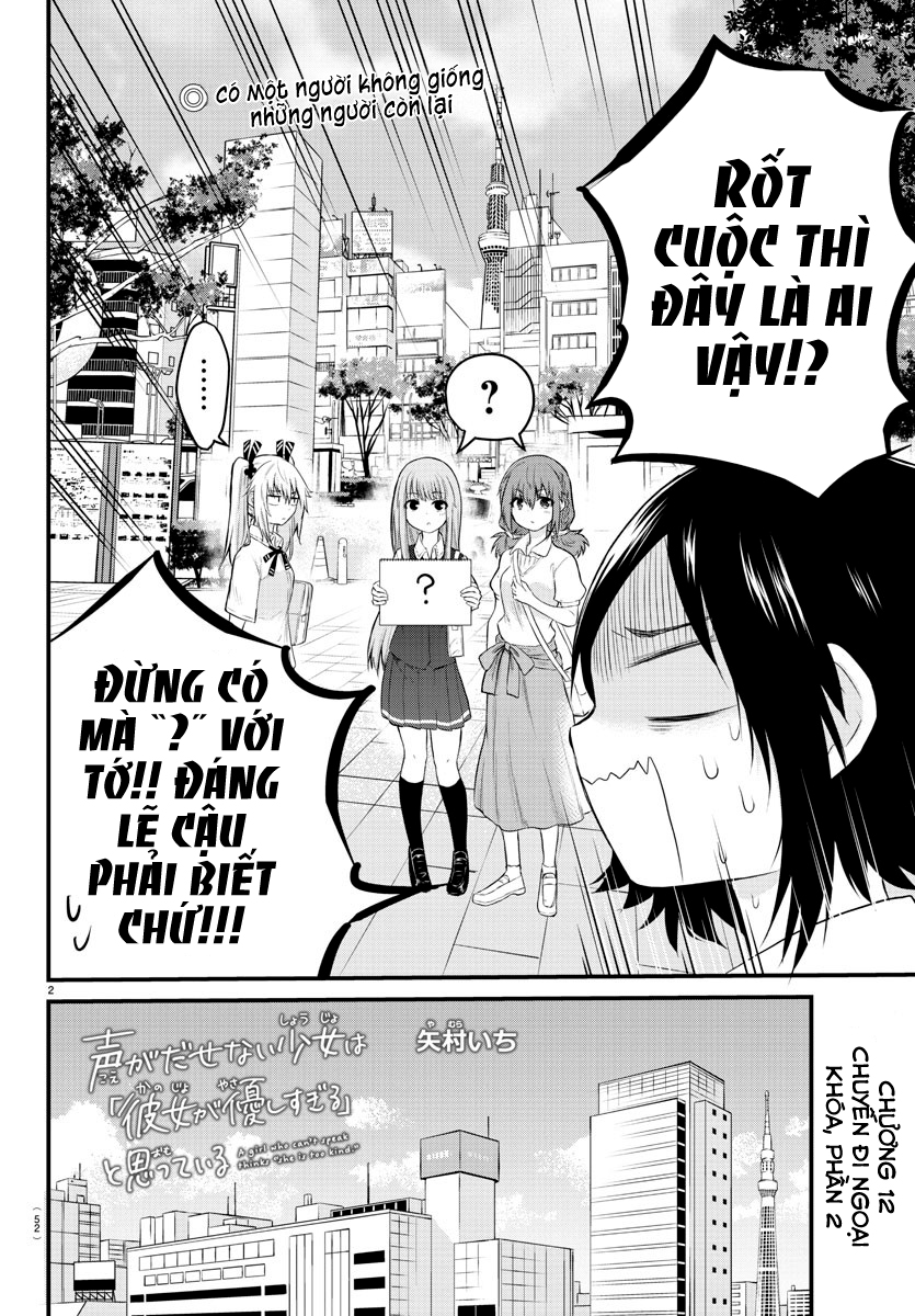 đọc truyện Cô Bạn Bị Mất Đi Giọng Nói Luôn Nghĩ Rằng "cậu Ấy Dịu Dàng Thật Đấy" Chương 12 ảnh 3 tại Thiên Thai Truyện