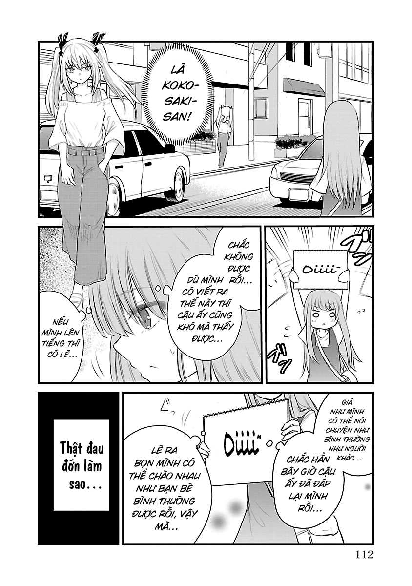 đọc truyện Cô Bạn Bị Mất Đi Giọng Nói Luôn Nghĩ Rằng "cậu Ấy Dịu Dàng Thật Đấy" Chương 13.1 ảnh 3 tại Thiên Thai Truyện