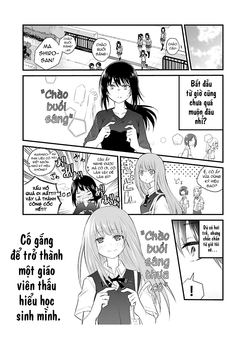 đọc truyện Cô Bạn Bị Mất Đi Giọng Nói Luôn Nghĩ Rằng "cậu Ấy Dịu Dàng Thật Đấy" Chương 13.4 ảnh 5 tại Thiên Thai Truyện