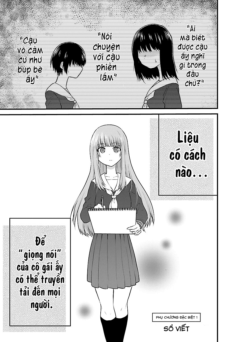 đọc truyện Cô Bạn Bị Mất Đi Giọng Nói Luôn Nghĩ Rằng "cậu Ấy Dịu Dàng Thật Đấy" Chương 13.5 ảnh 2 tại Thiên Thai Truyện