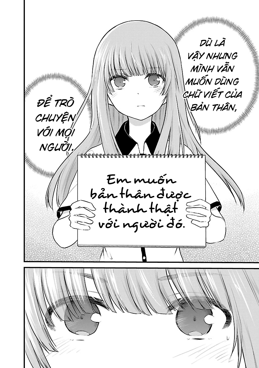 đọc truyện Cô Bạn Bị Mất Đi Giọng Nói Luôn Nghĩ Rằng "cậu Ấy Dịu Dàng Thật Đấy" Chương 13.5 ảnh 5 tại Thiên Thai Truyện