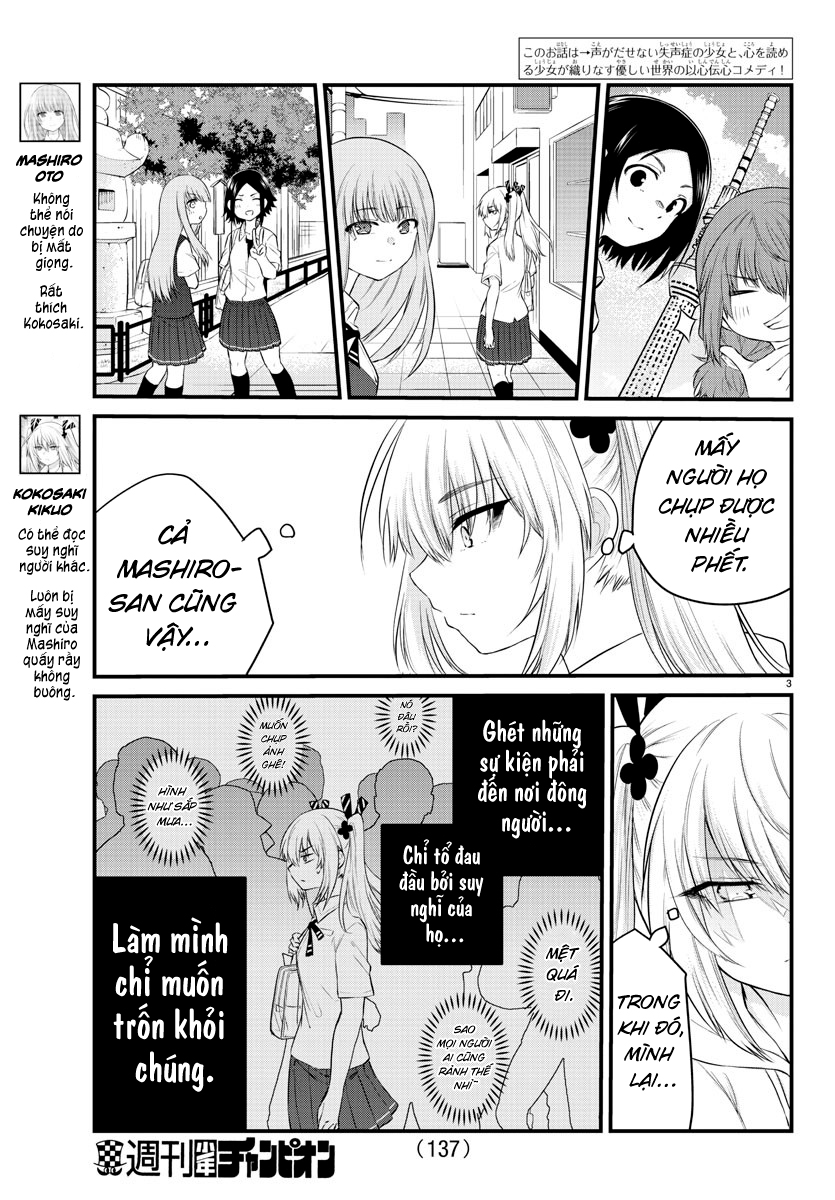 đọc truyện Cô Bạn Bị Mất Đi Giọng Nói Luôn Nghĩ Rằng "cậu Ấy Dịu Dàng Thật Đấy" Chương 15 ảnh 4 tại Thiên Thai Truyện