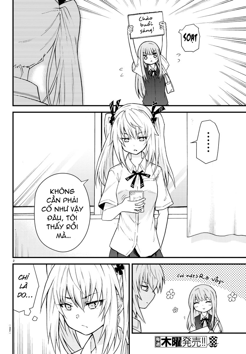 đọc truyện Cô Bạn Bị Mất Đi Giọng Nói Luôn Nghĩ Rằng "cậu Ấy Dịu Dàng Thật Đấy" Chương 2 ảnh 3 tại Thiên Thai Truyện