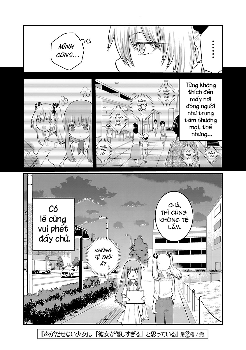 đọc truyện Cô Bạn Bị Mất Đi Giọng Nói Luôn Nghĩ Rằng "cậu Ấy Dịu Dàng Thật Đấy" Chương 27.4 ảnh 8 tại Thiên Thai Truyện