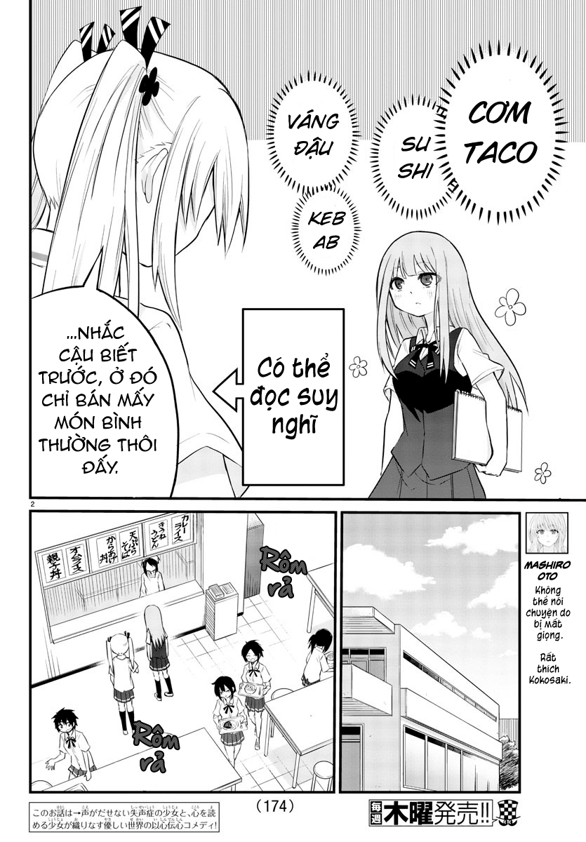 đọc truyện Cô Bạn Bị Mất Đi Giọng Nói Luôn Nghĩ Rằng "cậu Ấy Dịu Dàng Thật Đấy" Chương 3 ảnh 4 tại Thiên Thai Truyện