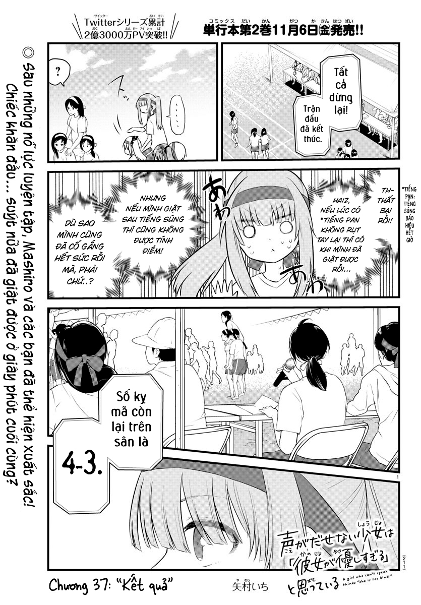 đọc truyện Cô Bạn Bị Mất Đi Giọng Nói Luôn Nghĩ Rằng "cậu Ấy Dịu Dàng Thật Đấy" Chương 37 ảnh 2 tại Thiên Thai Truyện