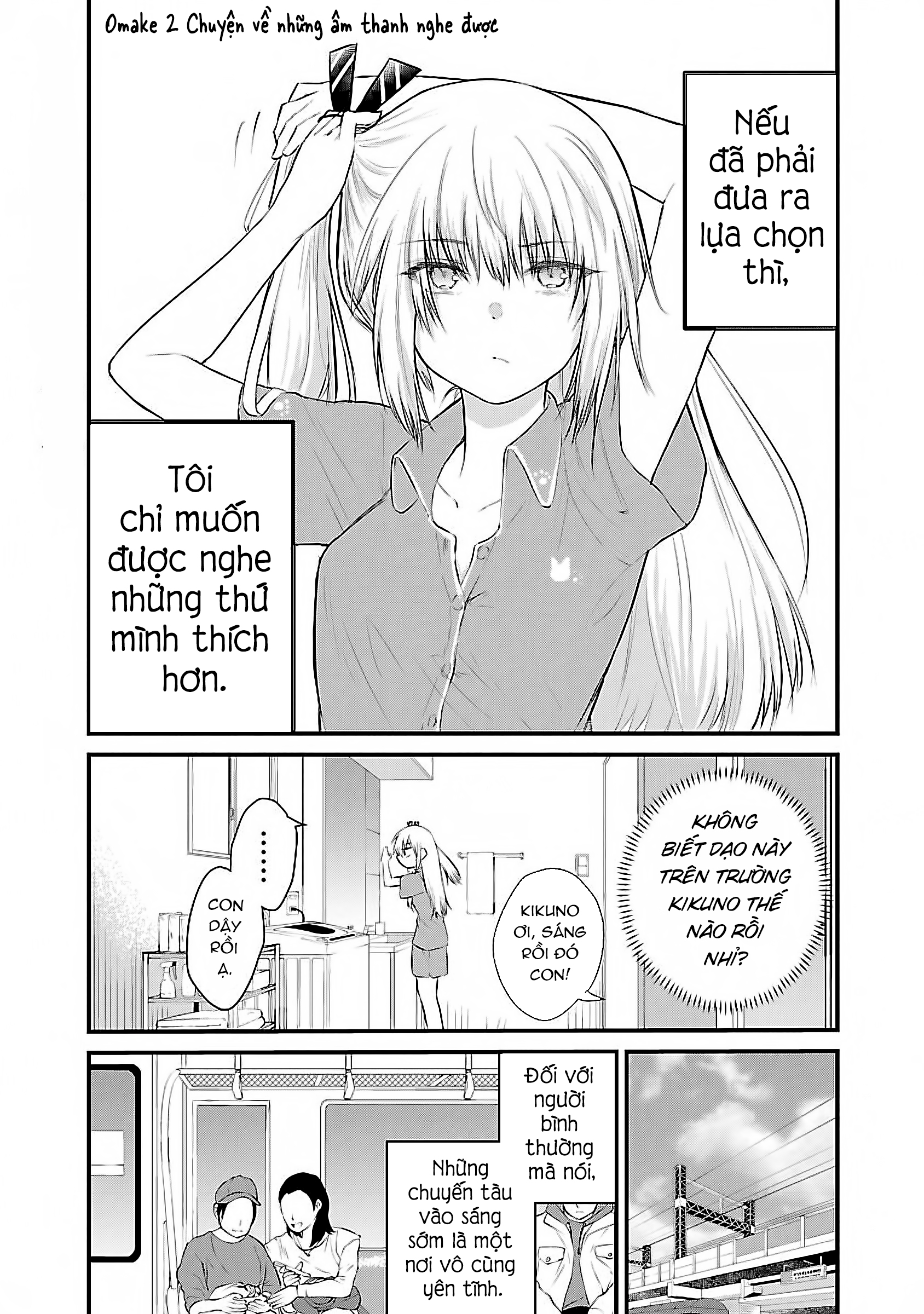 đọc truyện Cô Bạn Bị Mất Đi Giọng Nói Luôn Nghĩ Rằng "cậu Ấy Dịu Dàng Thật Đấy" Chương 40.2 ảnh 2 tại Thiên Thai Truyện