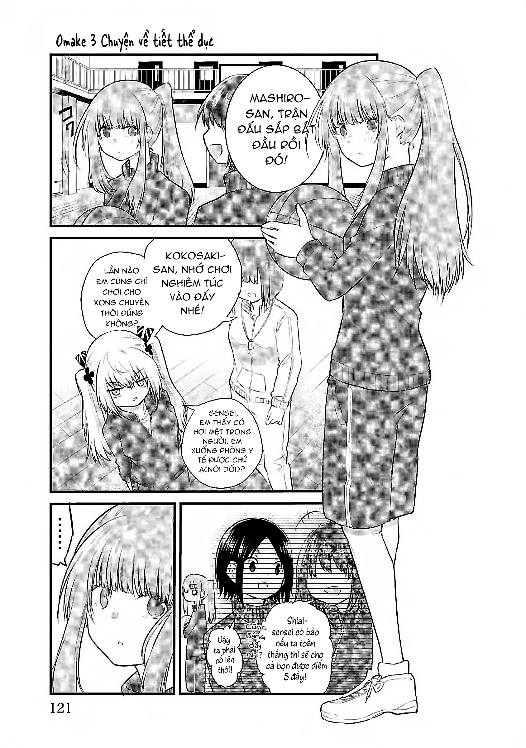 đọc truyện Cô Bạn Bị Mất Đi Giọng Nói Luôn Nghĩ Rằng "cậu Ấy Dịu Dàng Thật Đấy" Chương 40.3 ảnh 2 tại Thiên Thai Truyện