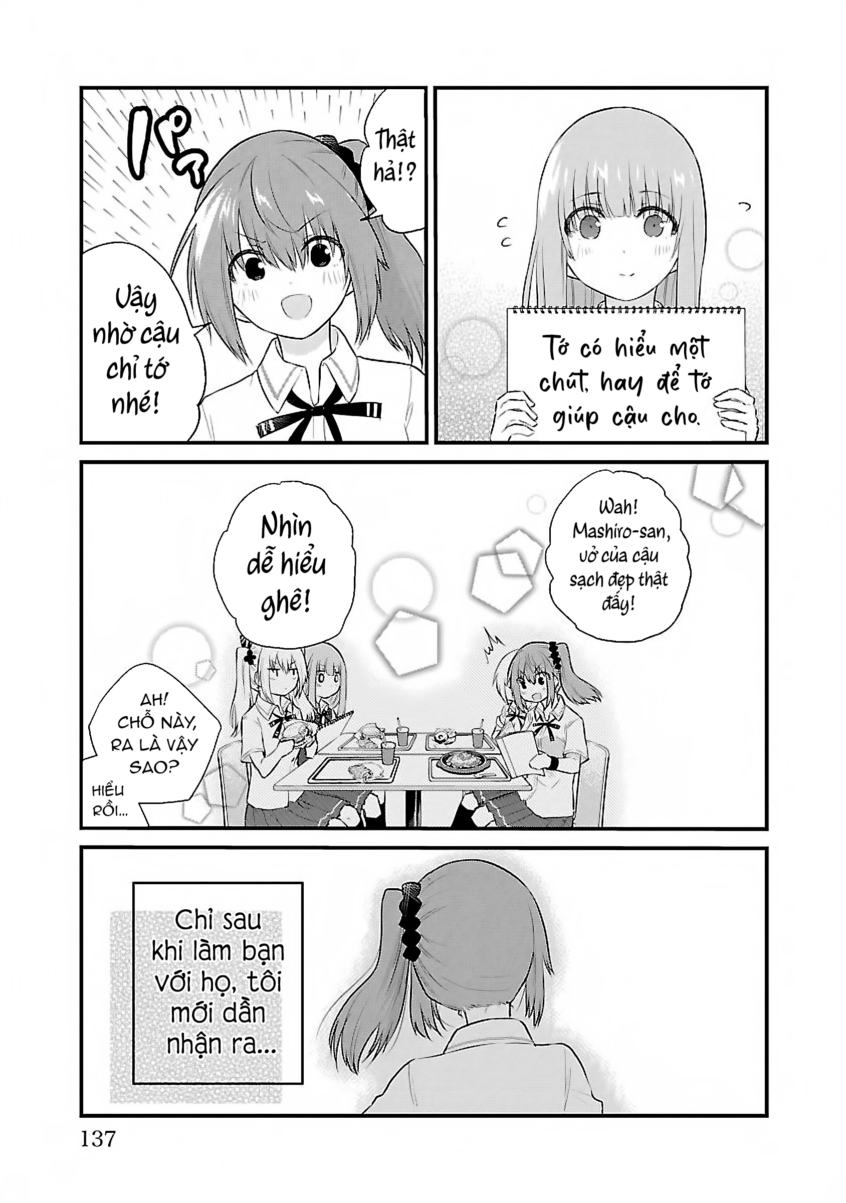 đọc truyện Cô Bạn Bị Mất Đi Giọng Nói Luôn Nghĩ Rằng "cậu Ấy Dịu Dàng Thật Đấy" Chương 40.5 ảnh 6 tại Thiên Thai Truyện