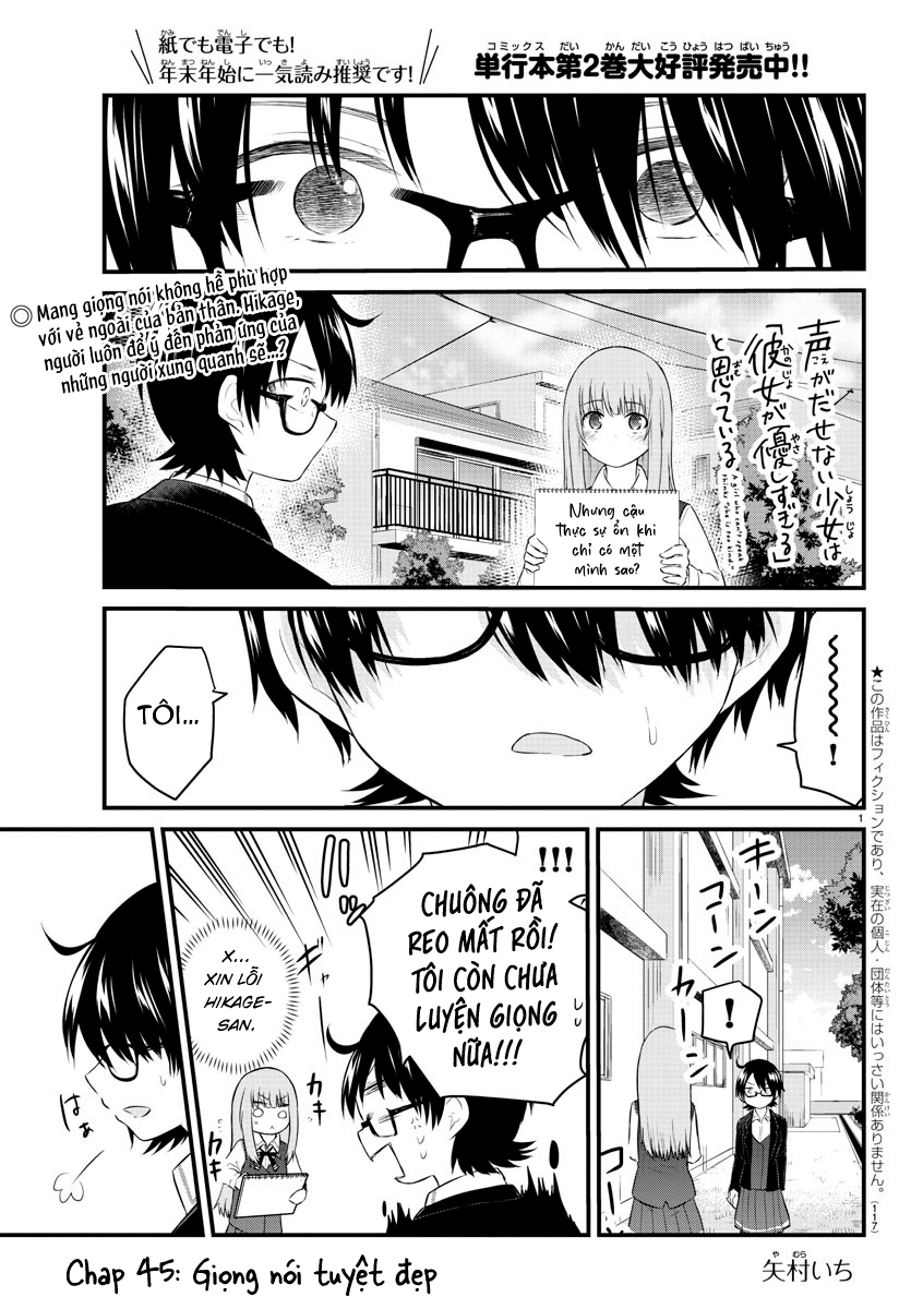 đọc truyện Cô Bạn Bị Mất Đi Giọng Nói Luôn Nghĩ Rằng "cậu Ấy Dịu Dàng Thật Đấy" Chương 45 ảnh 2 tại Thiên Thai Truyện