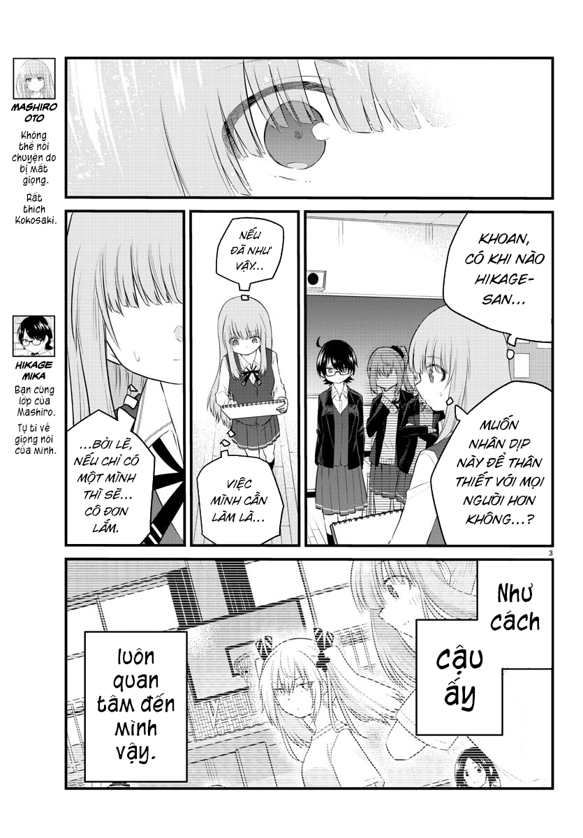 đọc truyện Cô Bạn Bị Mất Đi Giọng Nói Luôn Nghĩ Rằng "cậu Ấy Dịu Dàng Thật Đấy" Chương 47 ảnh 4 tại Thiên Thai Truyện