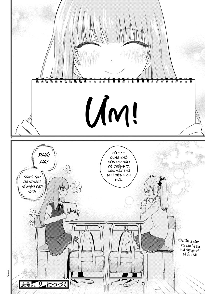 đọc truyện Cô Bạn Bị Mất Đi Giọng Nói Luôn Nghĩ Rằng "cậu Ấy Dịu Dàng Thật Đấy" Chương 48 ảnh 8 tại Thiên Thai Truyện