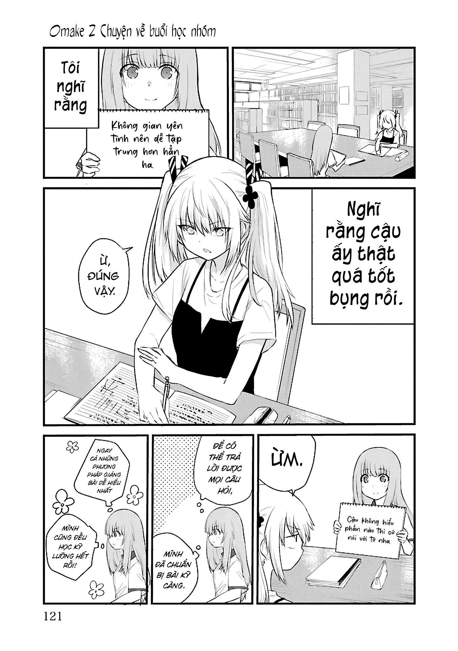 đọc truyện Cô Bạn Bị Mất Đi Giọng Nói Luôn Nghĩ Rằng "cậu Ấy Dịu Dàng Thật Đấy" Chương 54.2 ảnh 3 tại Thiên Thai Truyện