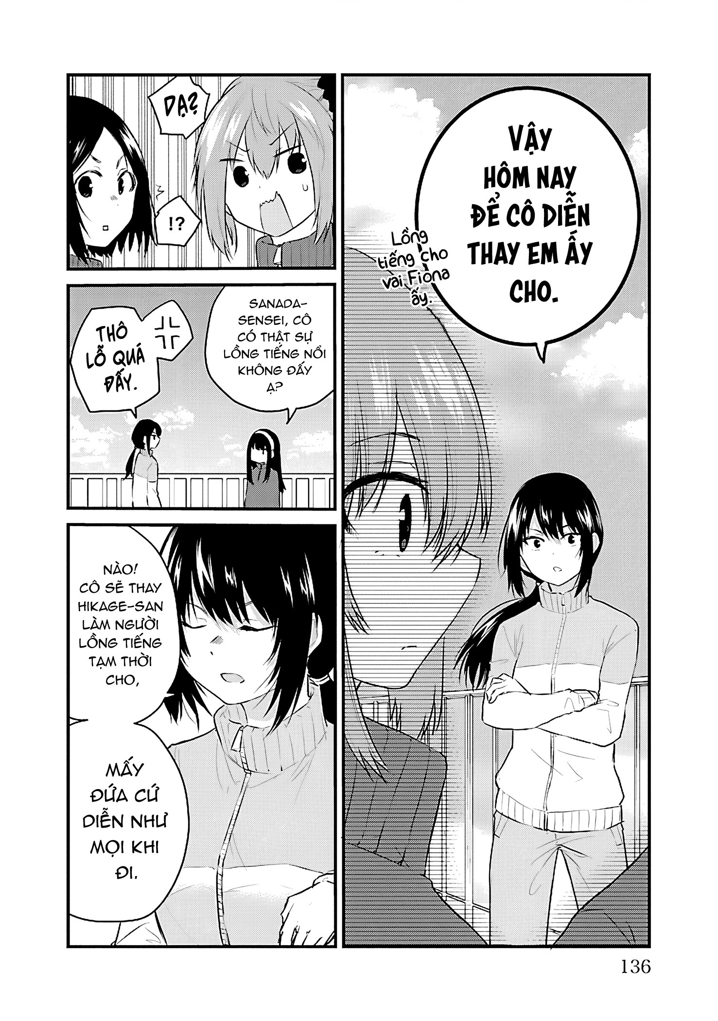 đọc truyện Cô Bạn Bị Mất Đi Giọng Nói Luôn Nghĩ Rằng "cậu Ấy Dịu Dàng Thật Đấy" Chương 54.4 ảnh 6 tại Thiên Thai Truyện