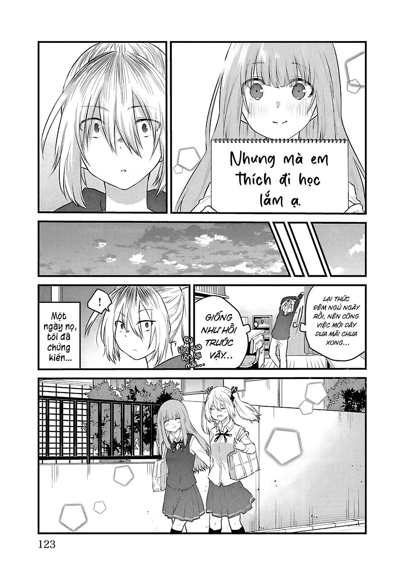 đọc truyện Cô Bạn Bị Mất Đi Giọng Nói Luôn Nghĩ Rằng "cậu Ấy Dịu Dàng Thật Đấy" Chương 68.1 ảnh 9 tại Thiên Thai Truyện