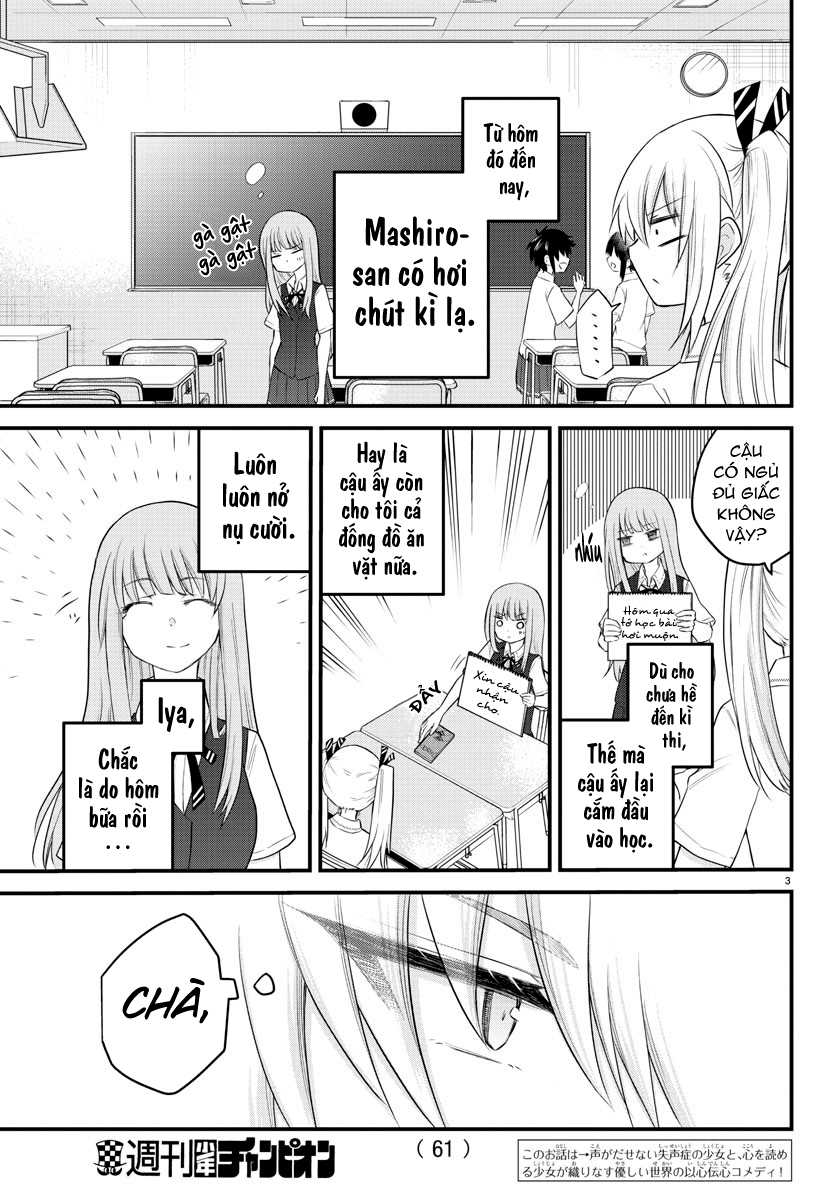 đọc truyện Cô Bạn Bị Mất Đi Giọng Nói Luôn Nghĩ Rằng "cậu Ấy Dịu Dàng Thật Đấy" Chương 8 ảnh 4 tại Thiên Thai Truyện