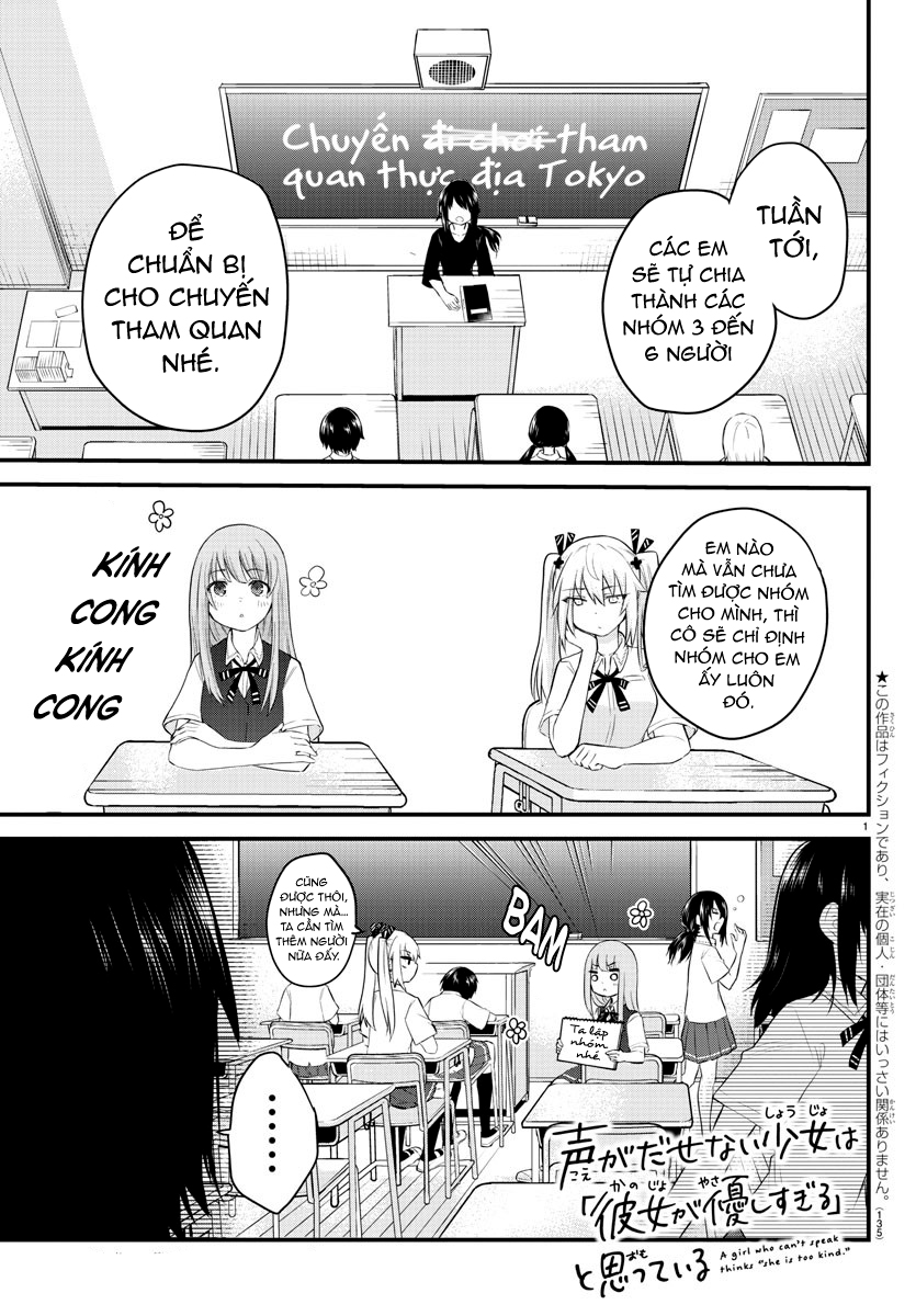 đọc truyện Cô Bạn Bị Mất Đi Giọng Nói Luôn Nghĩ Rằng "cậu Ấy Dịu Dàng Thật Đấy" Chương 9 ảnh 2 tại Thiên Thai Truyện