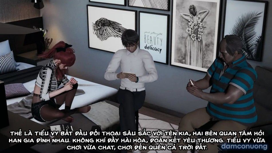 đọc truyện Cô Bạn Gái Tiểu Vy Bị Ngốc Của Tôi. Chương 10.2 ảnh 18 tại Thiên Thai Truyện