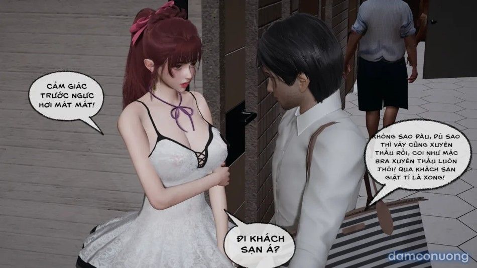 đọc truyện Cô Bạn Gái Tiểu Vy Bị Ngốc Của Tôi. Chương 4.1 ảnh 8 tại Thiên Thai Truyện