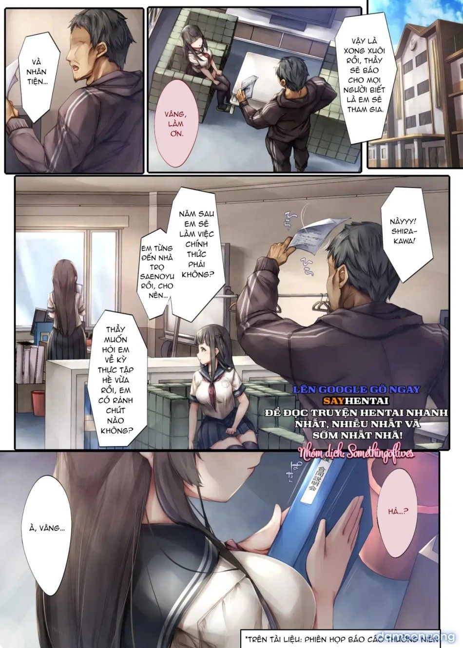 đọc truyện Cô Bạn Gái Trong Sáng Ấy Không Thể Chống Cự_~thực Tập ‘đào Tạo’ Kiểu Ntr Dành Cho Thực Tập Sinh~ Chương 1 ảnh 3 tại Thiên Thai Truyện