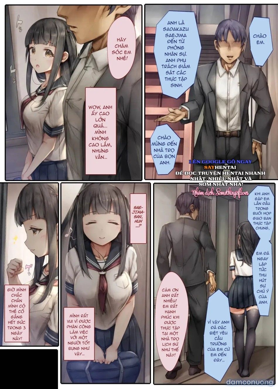 đọc truyện Cô Bạn Gái Trong Sáng Ấy Không Thể Chống Cự_~thực Tập ‘đào Tạo’ Kiểu Ntr Dành Cho Thực Tập Sinh~ Chương 1 ảnh 8 tại Thiên Thai Truyện