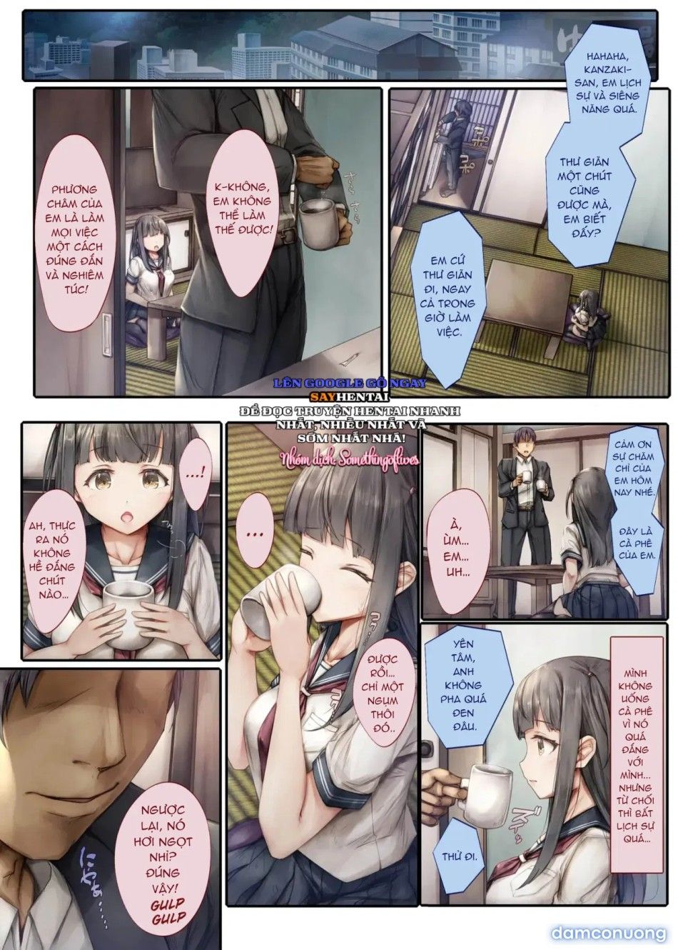 đọc truyện Cô Bạn Gái Trong Sáng Ấy Không Thể Chống Cự_~thực Tập ‘đào Tạo’ Kiểu Ntr Dành Cho Thực Tập Sinh~ Chương 1 ảnh 9 tại Thiên Thai Truyện