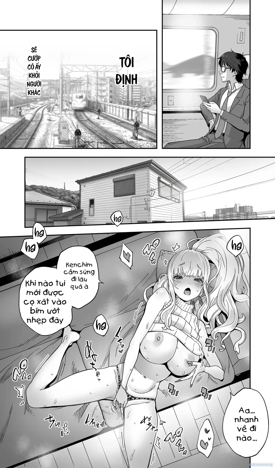 đọc truyện Cô Bạn Gyaru Đồng Hương,gái Có Chồng Bị Thụ Tinh Xuất Trong Trái Chym Ướt Át ảnh 71 tại Thiên Thai Truyện
