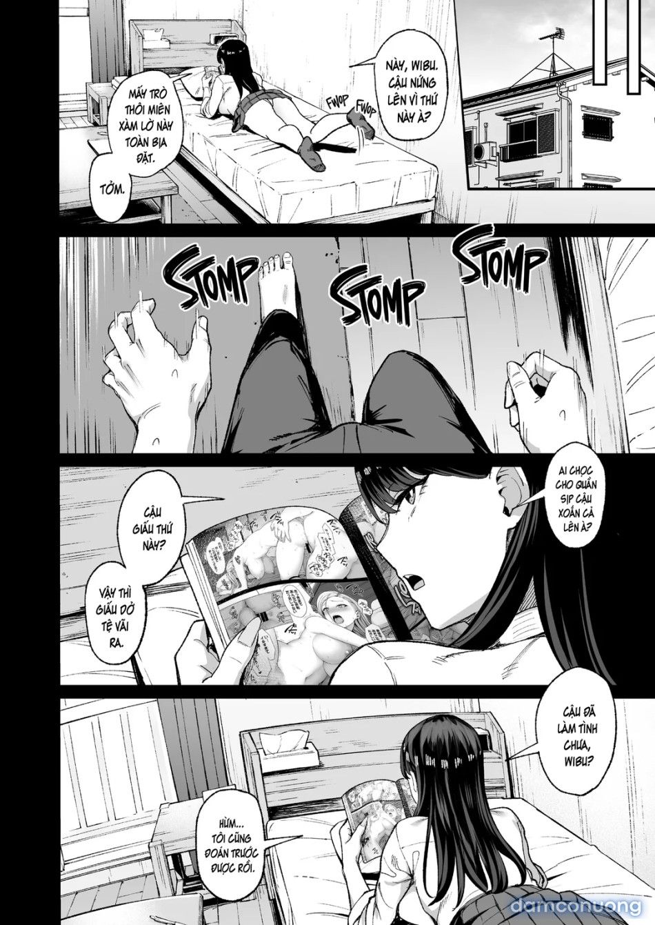 đọc truyện Cô Bạn Gyuru Cho Phép Tôi Nghịch Lồn Chương 4.5 ảnh 15 tại Thiên Thai Truyện